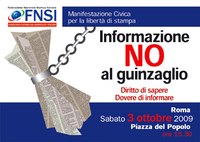 Manifestazione per la libertà in rete
